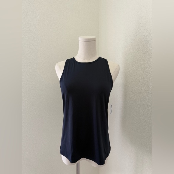 Old Navy Tops - Old Navy NW5 Set of 2 Black & Navy Sport Tank Top Women’s Size Small
